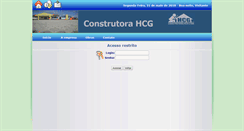Desktop Screenshot of construtorahcg.com.br